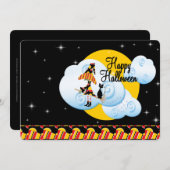 De uitnodiging van het Nachtelijke Kind van Begger (Voorkant / Achterkant)