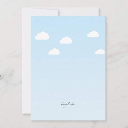 De Uitnodiging van het Terras van de tuin (Achterkant)