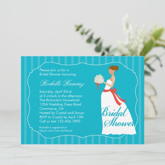 De Uitnodiging van het Vrijgezellenfeest van de (Staand voorkant)