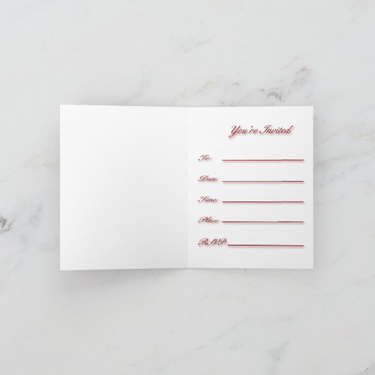 De Uitnodiging van het Wereldbol van de Sneeuw van (Binnen)