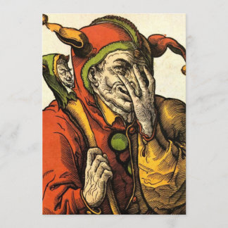 De uitnodiging van Jester