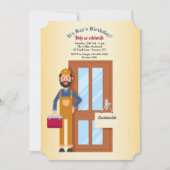 De uitnodiging van Locksmith (Voorkant)