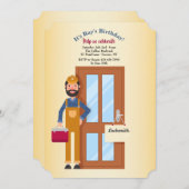 De uitnodiging van Locksmith (Voorkant / Achterkant)