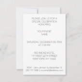 De Uitnodiging van Londen van de Heer van de fiets (Achterkant)