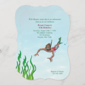 De Uitnodiging van Snorkeler (Voorkant / Achterkant)