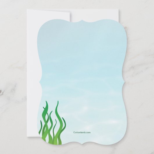 De Uitnodiging van Snorkeler (Achterkant)