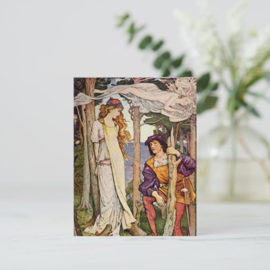 De uitnodiging van Tempest (Staand voorkant)