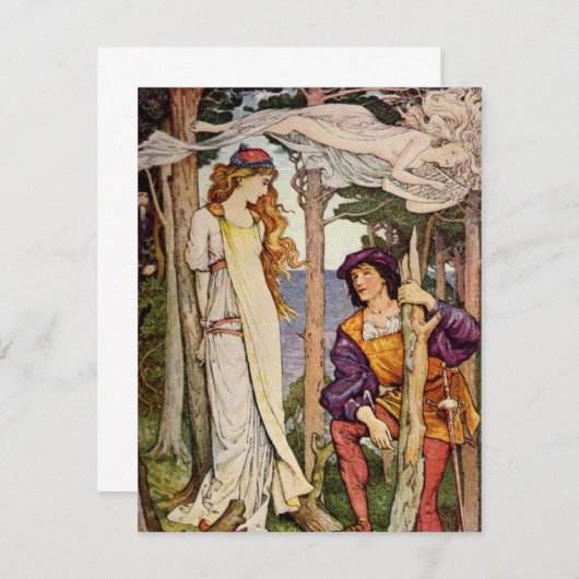 De uitnodiging van Tempest (Voorkant / Achterkant)