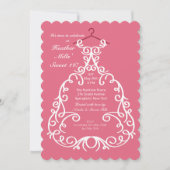 De uitnodiging voor de feestjurk (Voorkant)