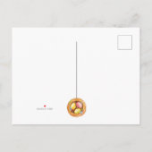 De uitnodiging voor de jacht op paaseieren. Waterv (Achterkant)