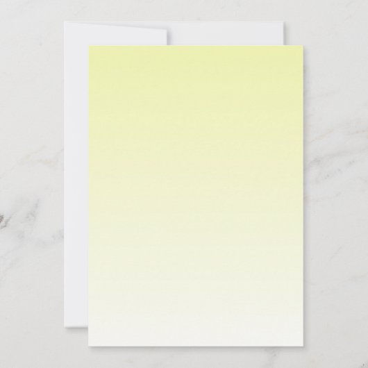 De uitnodiging voor de verjaardag van het meisje e (Achterkant)