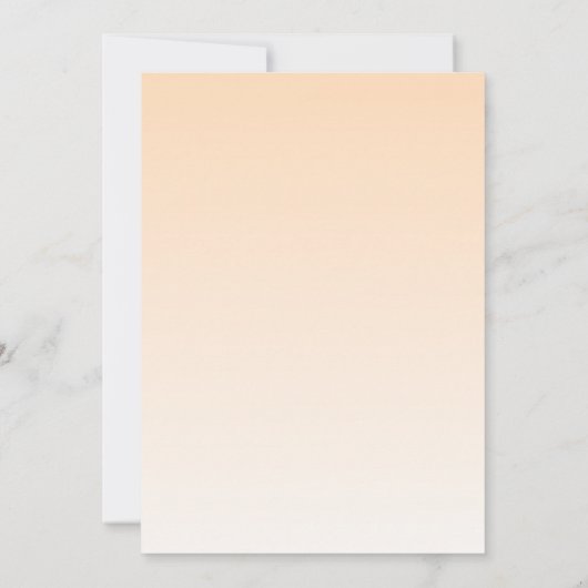 De uitnodiging voor de verjaardag van het meisje e (Achterkant)