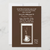 De uitnodiging voor een brouwdouche (Voorkant)