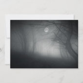De uitnodiging voor het Dark Forest Party (Achterkant)