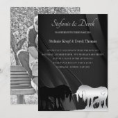 De uitnodiging voor het huwelijk van de Mystical U (Voorkant / Achterkant)