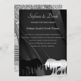 De uitnodiging voor het huwelijk van de Mystical U