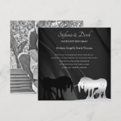 De uitnodiging voor het huwelijk van de Mystical U (Voorkant / Achterkant)