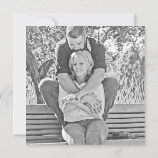 De uitnodiging voor het huwelijk van de Mystical U (Achterkant)