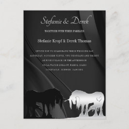 De uitnodiging voor het huwelijk van de Mystical U