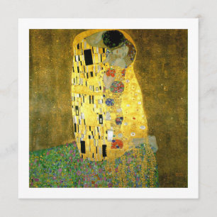 De uitnodiging voor het Kiss Wedding Theme