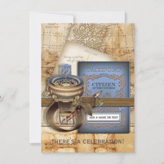 De uitnodigingen van de deelnemers aan het middelp (Voorkant)