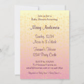 De Uitnodigingen van de Douche van de Douane van (Achterkant)