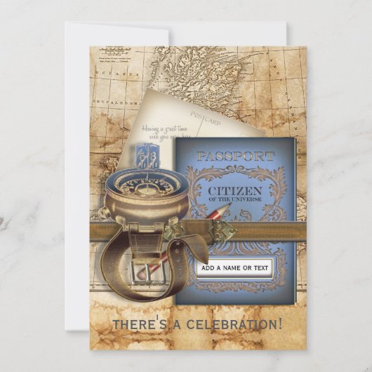 De uitnodigingen van de Grote Partij van de Reizig (Voorkant)