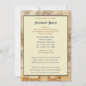 De uitnodigingen van de Grote Partij van de Reizig (Achterkant)