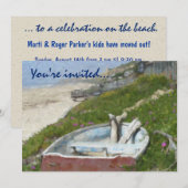 De Uitnodigingen van de Partij van de Inham van (Voorkant / Achterkant)