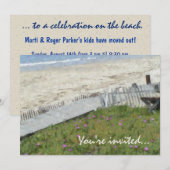 De Uitnodigingen van de Partij van de Inham van (Voorkant / Achterkant)