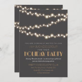 De Uitnodigingen van de Partij van de Vakantie van (Voorkant / Achterkant)