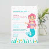 De Uitnodigingen van de Partij van de Verjaardag (Staand voorkant)