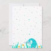 De Uitnodigingen van de Partij van de Verjaardag (Achterkant)