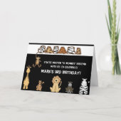 De Uitnodigingen van de Partij van de Verjaardag (Voorkant)