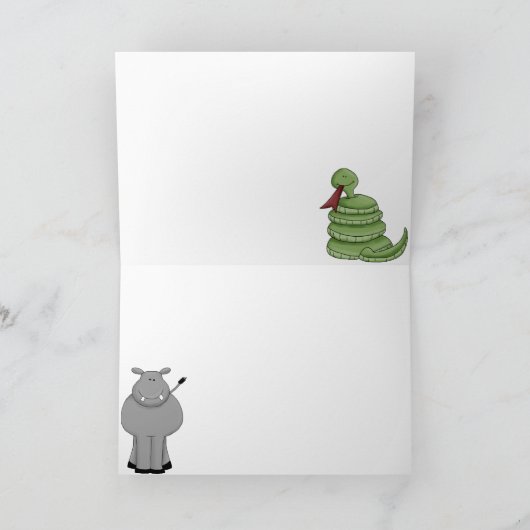 De Uitnodigingen van de Partij van de Verjaardag (Binnen)