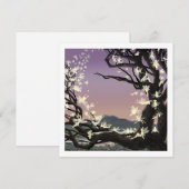 De Uitnodigingen van de Vormen van het schemerlich (Voorkant / Achterkant)