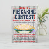 De Uitnodigingen van de Wedstrijd van het Baksel (Staand voorkant)