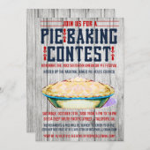 De Uitnodigingen van de Wedstrijd van het Baksel (Voorkant / Achterkant)