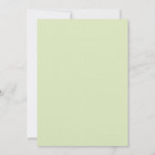 De Uitnodigingen van het Baby shower van de (Achterkant)