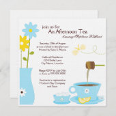 De Uitnodigingen van het Middagmaal van het Theekr (Voorkant / Achterkant)