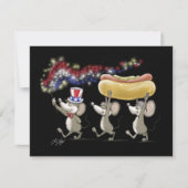 De uitnodigingen van Mic Mac en Moe van 4 juli (Voorkant)