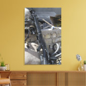 De uitrusting van een zee canvas afdruk (Insitu (Woonkamer))