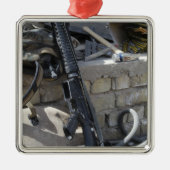 De uitrusting van een zee metalen ornament (Voorkant)