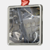 De uitrusting van een zee metalen ornament (Links)