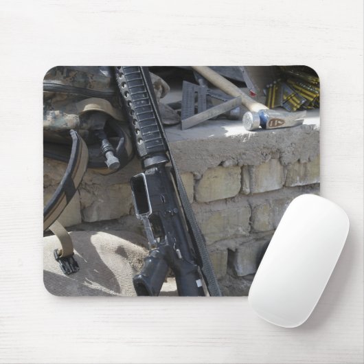 De uitrusting van een zee muismat (Met muis)