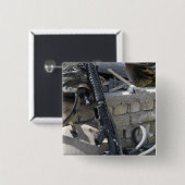 De uitrusting van een zee vierkante button 5,1 cm (Voorkant /achterkant)