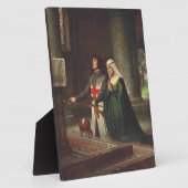 de uitspraak van dmund Blair Leighton 1908 Fotoplaat (Zijkant)