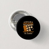 De uitvinder van Mocha moet worden gezaagd Ronde Button 3,2 Cm (Voorkant /achterkant)