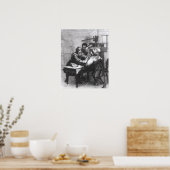 De uitvinding van het drukken, 1827 poster (Keuken)