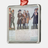 De uitvinding van het Rode Pet, Manuel, Petion Metalen Ornament (Links)